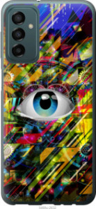 Чехол Абстрактный глаз для Samsung Galaxy M23 M236B