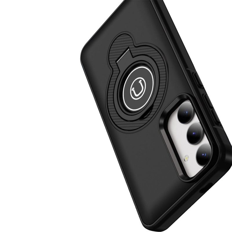 TPU+Textured PC Magnet на Samsung Galaxy S24+ / S25+ (Black) в магазині vchehle.ua