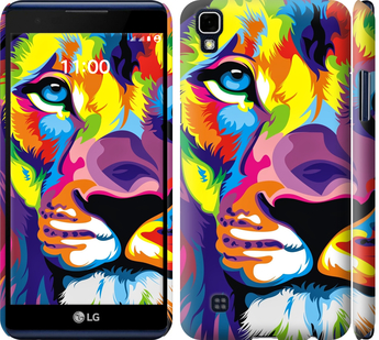 

Чехол Разноцветный лев для LG X Power K220DS 261585