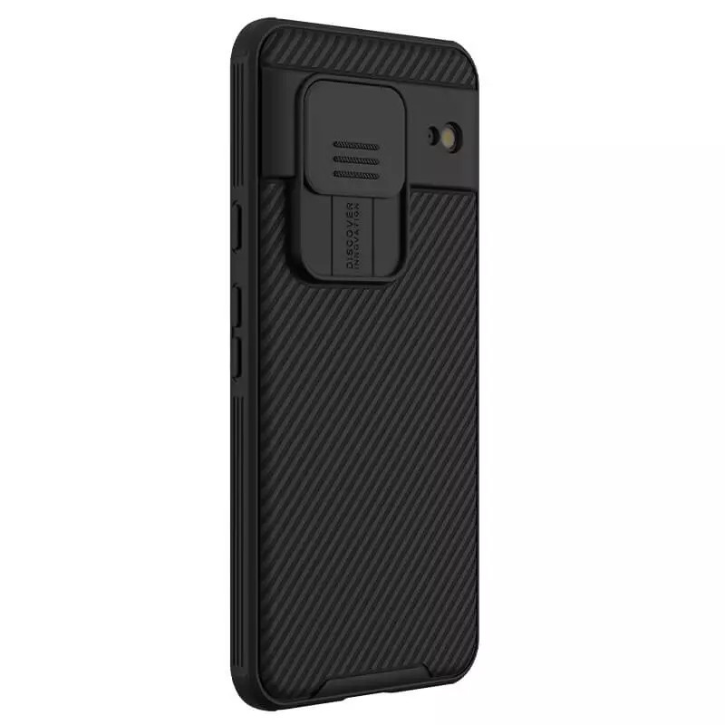 Купить Карбоновая накладка Nillkin CamShield Pro для Google Pixel 8 (Black) на vchehle.ua