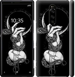 

Чехол Змея в руке для Sony Xperia XZ4 758277