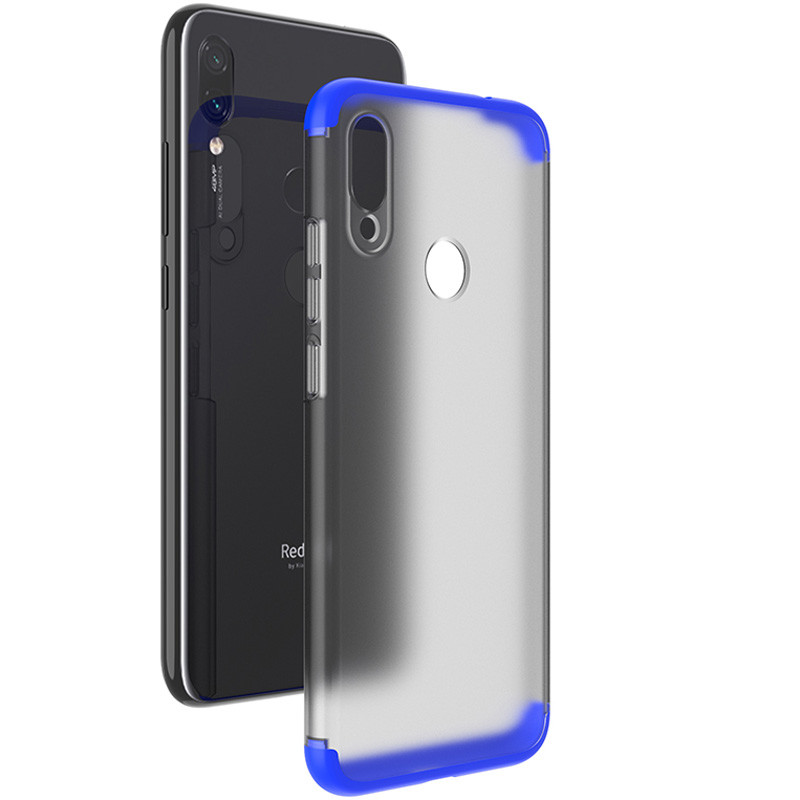 

Матова PC накладка GKK LikGus 360 градусів для Xiaomi Redmi 7 (Синій) 747622