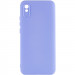 Чохол Silicone Cover Lakshmi Full Camera (AAA) на Xiaomi Redmi 9A (Бузковий / Dasheen)