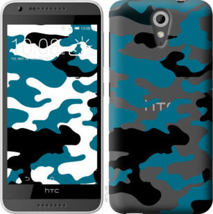 

Чохол Камуфляж прозорий фон на HTC Desire 620 912914