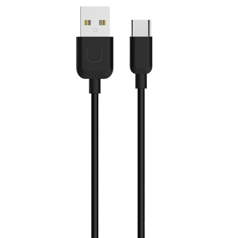 Дата кабель USAMS US-SJ099 USB to Type-C (1m) (Чорний)