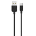 Дата кабель USAMS US-SJ099 USB to Type-C (1m) (Чорний)