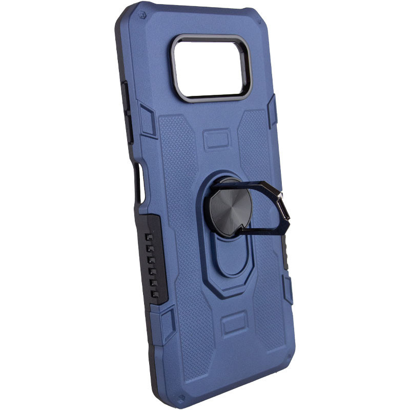 Фото Ударопрочный чехол Military Ring для Xiaomi Poco X3 NFC / Poco X3 Pro (Синий) в магазине vchehle.ua