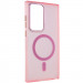 Чохол TPU Lyon frosted with Magnetic Safe на Samsung Galaxy S22 Ultra (Pink)