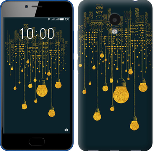 

Чехол Иллюстрация ночного города для Meizu M5c 592385