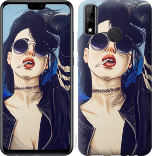 

Чехол Девушка на стиле для Huawei Y8s 936406
