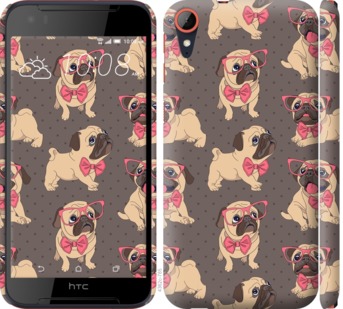 

Чохол мопсики 2 на HTC Desire 830 731374