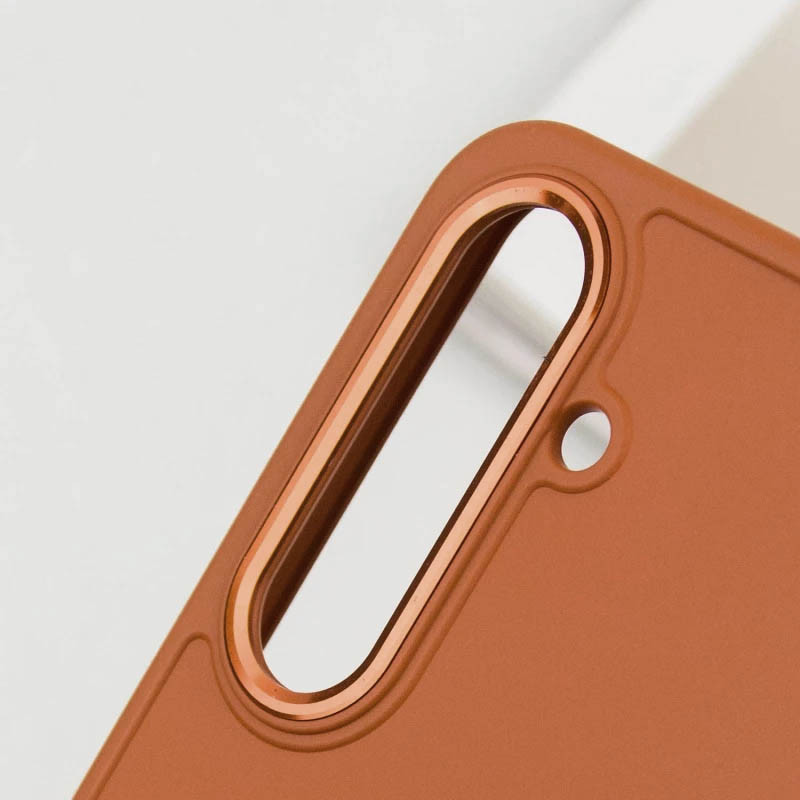 Заказать TPU чехол Bonbon Metal Style для Samsung Galaxy S23 (Оранжевый / Papaya) на vchehle.ua