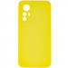 Чохол Silicone Cover Lakshmi Full Camera (AAA) на Xiaomi Redmi Note 12S (Жовтий / Yellow)