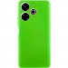 Чохол TPU GETMAN Liquid Silk на Xiaomi Redmi 13 4G / Poco M6 4G (Салатовий / Neon Green)