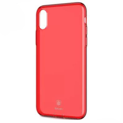 

TPU чехол Baseus Simple Ultrathin для iPhone X (5.8") (Красный / Transparent Red) 279434