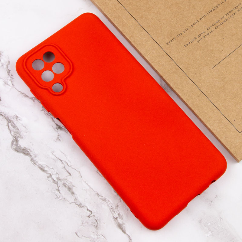 Чохол TPU GETMAN Liquid Silk на Samsung Galaxy A12 (Червоний / Red) в магазині vchehle.ua