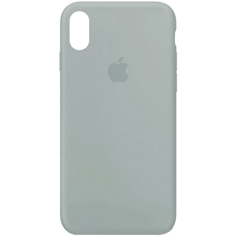 

Чехол Silicone Case Full Protective (AA) для Apple iPhone XS Max (6.5") (Серый / Mist Blue) 1065355