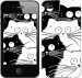 Чехол Коты v2 для iPhone 4