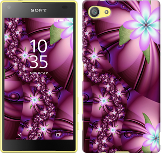 Чехол Цветочная мозаика для Sony Xperia Z5 Compact E5823
