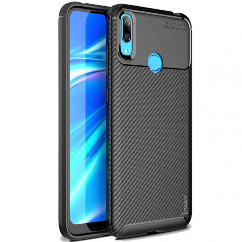 

TPU чехол iPaky Kaisy Series для Huawei Y7 (2019) (Черный) 685804