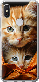 Чехол Котики 2 для Xiaomi Redmi S2