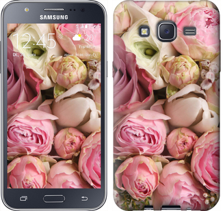 Чехол Розы v2 для Samsung Galaxy J5 (2015) J500H
