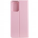 Фото Кожаный чехол-книжка GETMAN Elegant (PU) для Samsung Galaxy A15 4G/5G / M15 5G (Розовый) на vchehle.ua