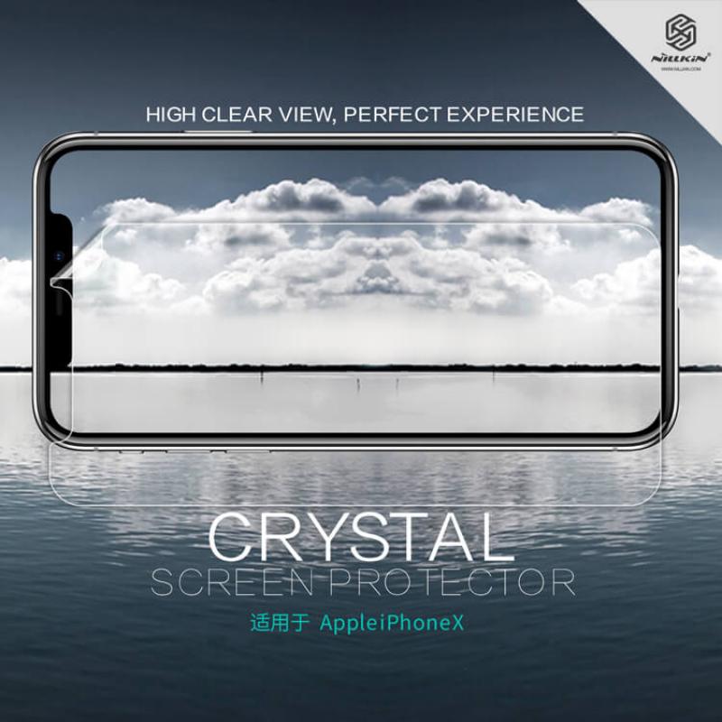 

Захисна плівка Nillkin Crystal для iPhone X (5.8") (Анти-відбитки) 352807