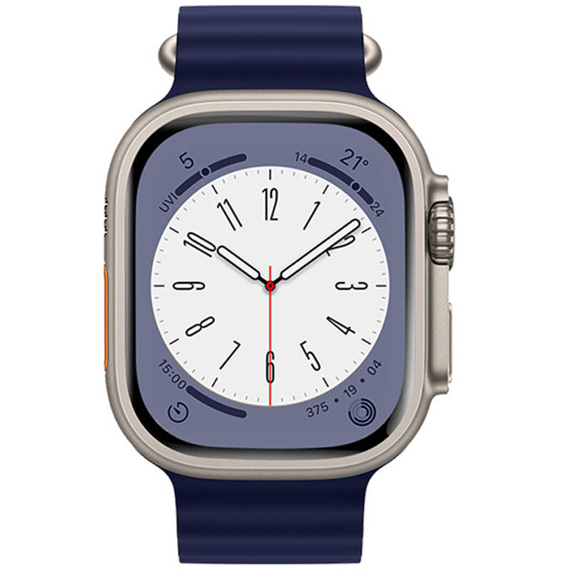 Фото Ремінець Hoco WA12 Original series Apple watch (38/40/41mm) (Evening Blue) в маназині vchehle.ua