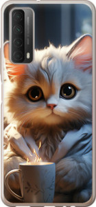Чехол White cat для Huawei P Smart 2021
