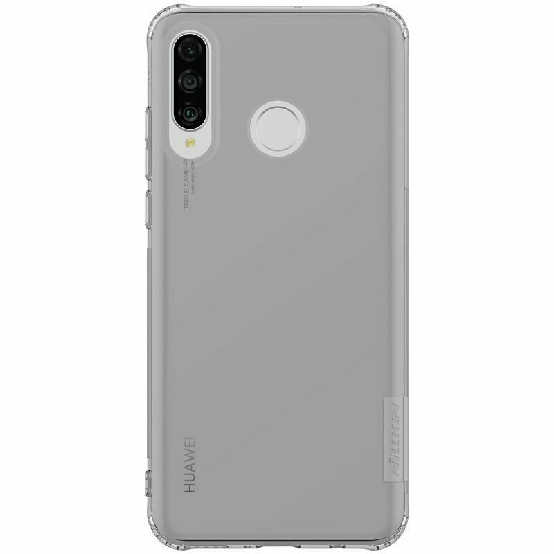 

TPU чохол Nillkin Nature Series на Huawei P30 lite (Сірий (прозорий)) 707203