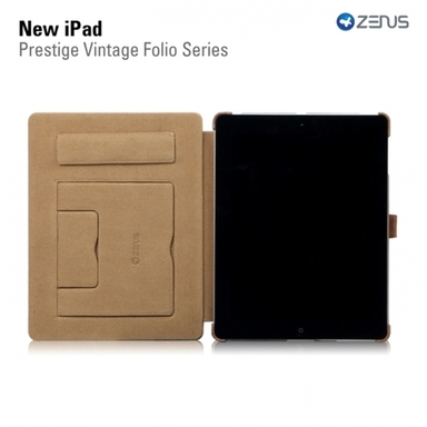 Кожаный чехол Zenus Prestige Vintage Folio Series для Apple IPAD 4