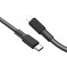 Фото Дата кабель Hoco X69 Jaeger PD Type-C to Lightning (1m) (Чорний / Білий) на vchehle.ua