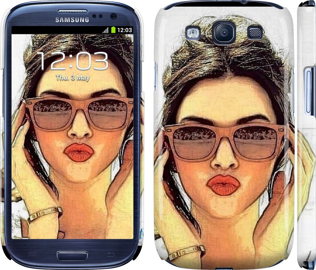 

Чохол Дiвчина_арт на Samsung Galaxy S3 i9300 111001