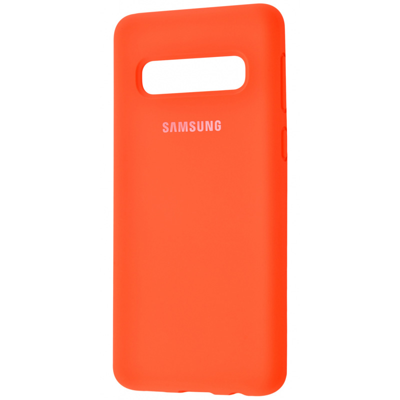 

Чехол Silicone Cover Full Protective (AA) для Samsung Galaxy S10 (Оранжевый / Orange) 709040