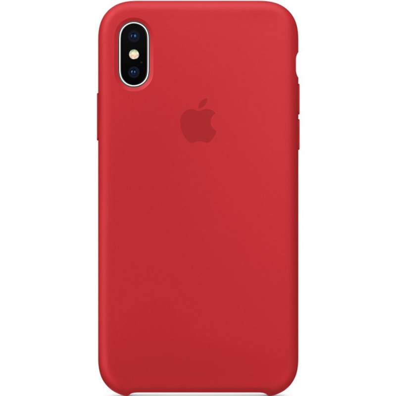 

Чохол Silicone Case (AA) для iPhone X (5.8") (Темний Червоний / Red Wine) 684198