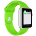 Силіконовий ремінець на Apple watch 42mm/44mm/45mm/49mm (Зелений / Green)