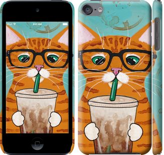 

Чохол Зеленоокий кіт в окулярах на iPod Touch 6 625074