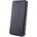 Фото Кожаный чехол-книжка GETMAN Cubic (PU) для Xiaomi Poco M7 (Черный) на vchehle.ua