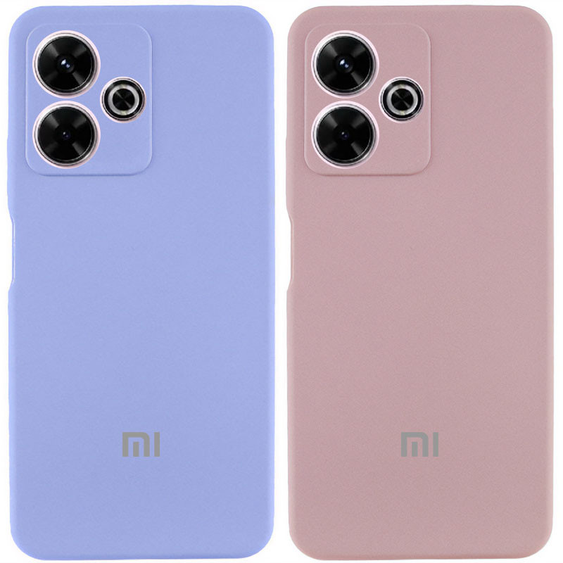Чехол Silicone Cover Lakshmi Full Camera (AA) with logo для Xiaomi Redmi 13 4G / Poco M6 4G