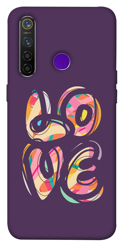 

Чехол Color love для Realme 5 Pro 1098726
