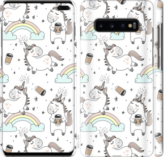 

Чохол Єдиноріг і кава на Samsung Galaxy S10 Plus 840597