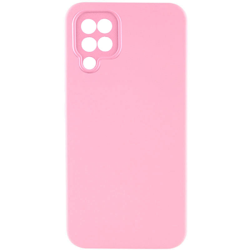 Чохол Silicone Cover Lakshmi Full Camera (AAA) на Samsung Galaxy M33 5G (Рожевий / Light pink)