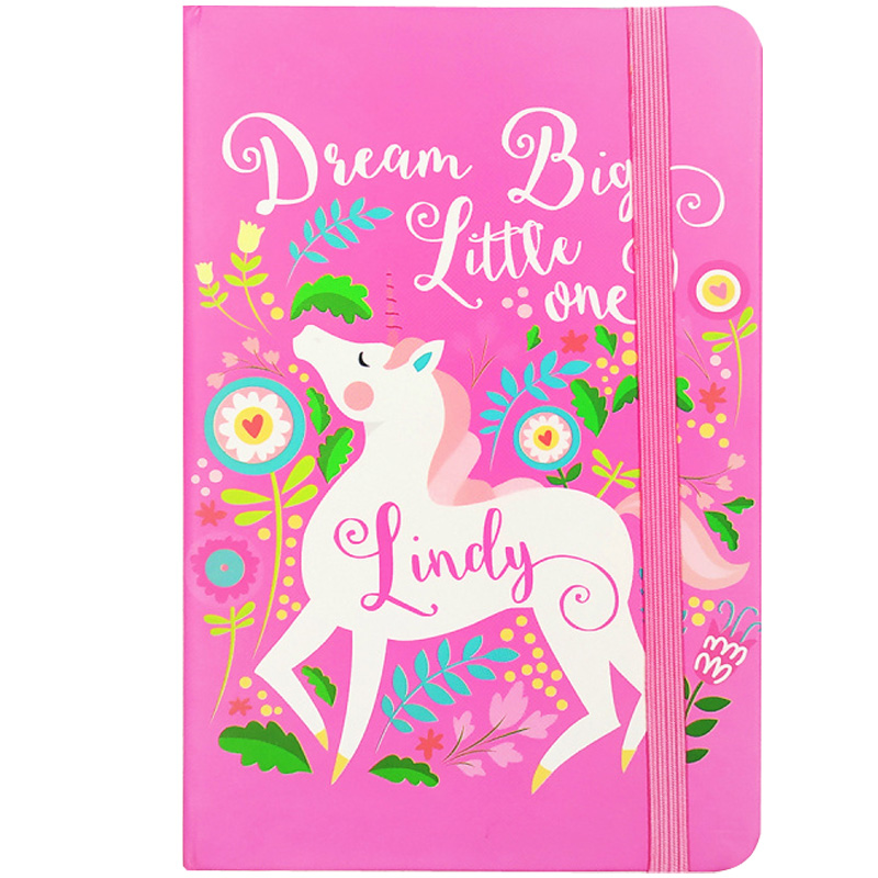 Блокнот на гумці Unicorn Dream Mini (Рожевий)