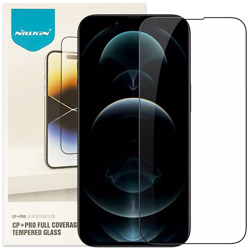 Защитное стекло Nillkin (CP+PRO) для Apple iPhone 13 mini (5.4") (Черный)