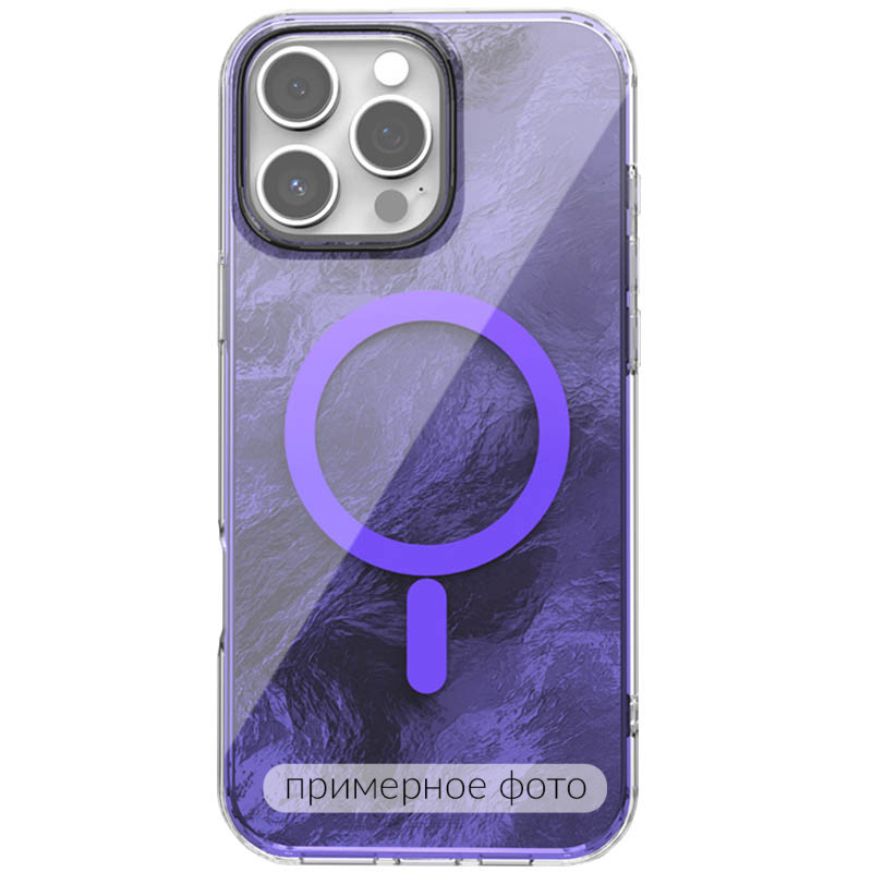 Чехол TPU Shiny Mountain (MagFit) для Apple iPhone 17 Air (6.6") (Purple)