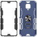Фото Ударопрочный чехол Beer Ring for Magnet для Xiaomi Redmi Note 9s / Note 9 Pro / Note 9 Pro Max (Темно-синий) в магазине vchehle.ua