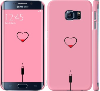 

Чохол Підзарядка сердца1 на Samsung Galaxy S6 Edge G925F 729965