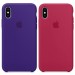 Чехол Silicone case (AAA) для Apple iPhone X (5.8")