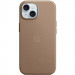 Чохол FineWoven (AAA) with Magnetic Fit на Apple iPhone 15 (6.1") (Taupe)